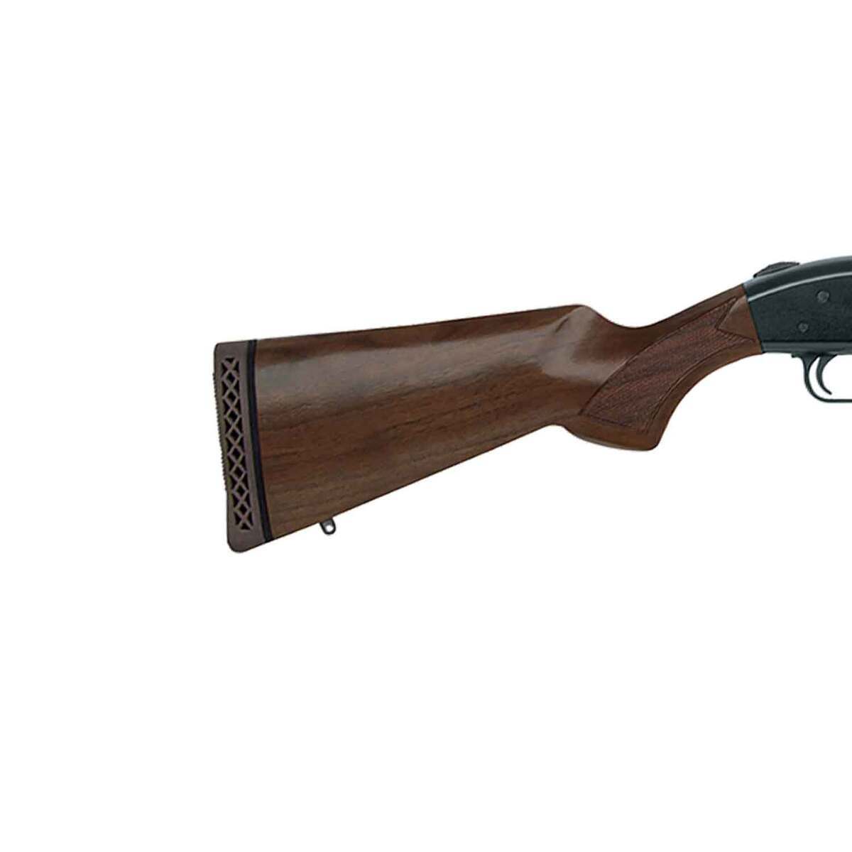 Mossberg 500 Retrograde Field Blued 12 Gauge 3in Pump Shotgun - 28in - Brown Mossberg 500 Retrograde Field Blued 12 Gauge 3in Pump Shotgun - 28in - Brown