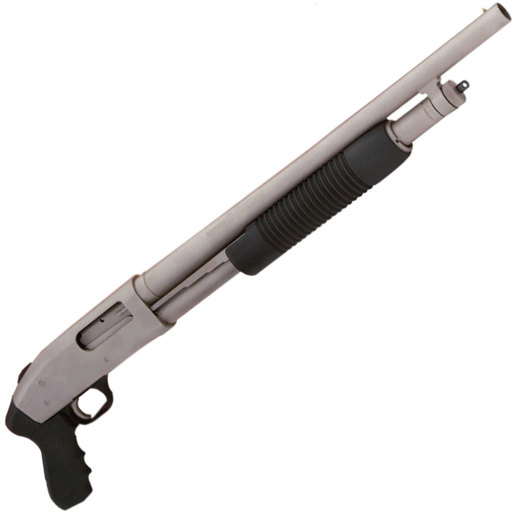 Mossberg 500 Tactical JIC Mariner Package Silver Marinecote 12 Gauge 3in Pump Action Firearm - Black image