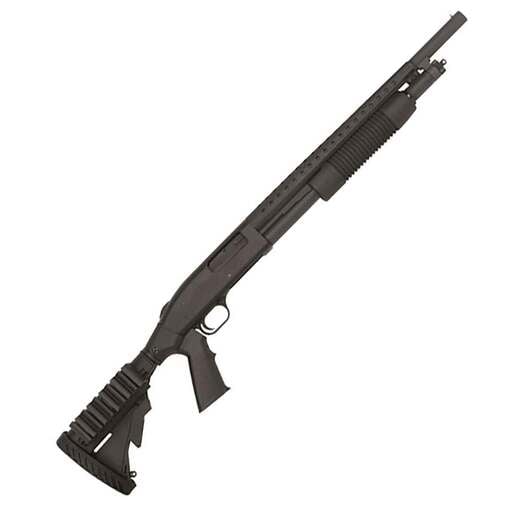 Mossberg 500 Tactical Persuader Matte 12 Gauge 3in Pump Shotgun - 18.5in - Black image