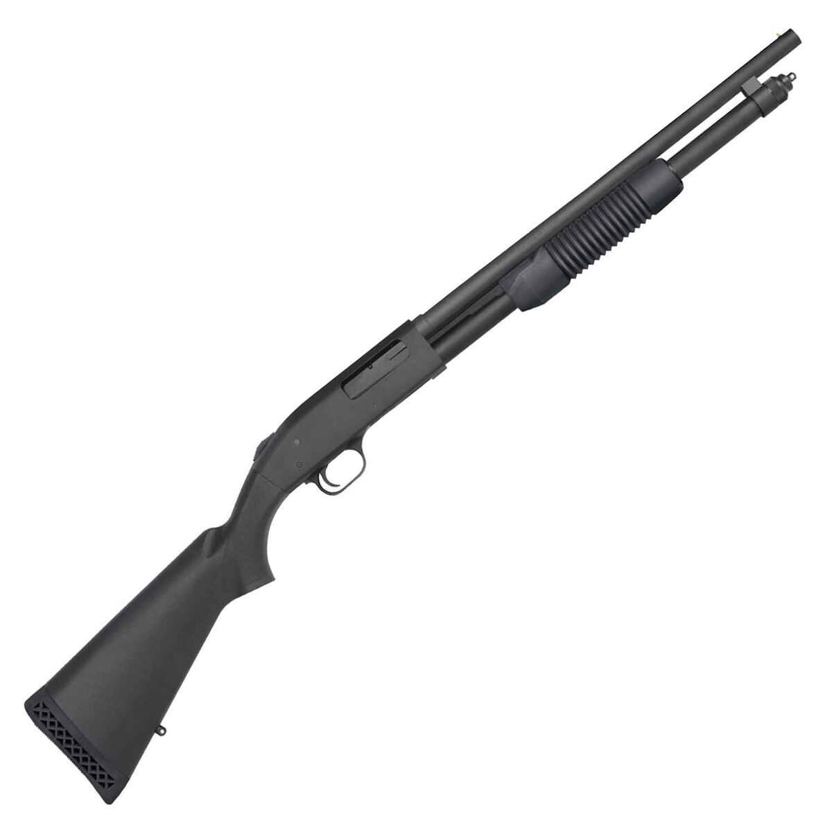 Mossberg 590 7-Shot 20 Gauge 3in Matte Blued Pump Action Shotgun - 18.5in - Black Mossberg 590 7-Shot 20 Gauge 3in Matte Blued Pump Action Shotgun - 18.5in - Black