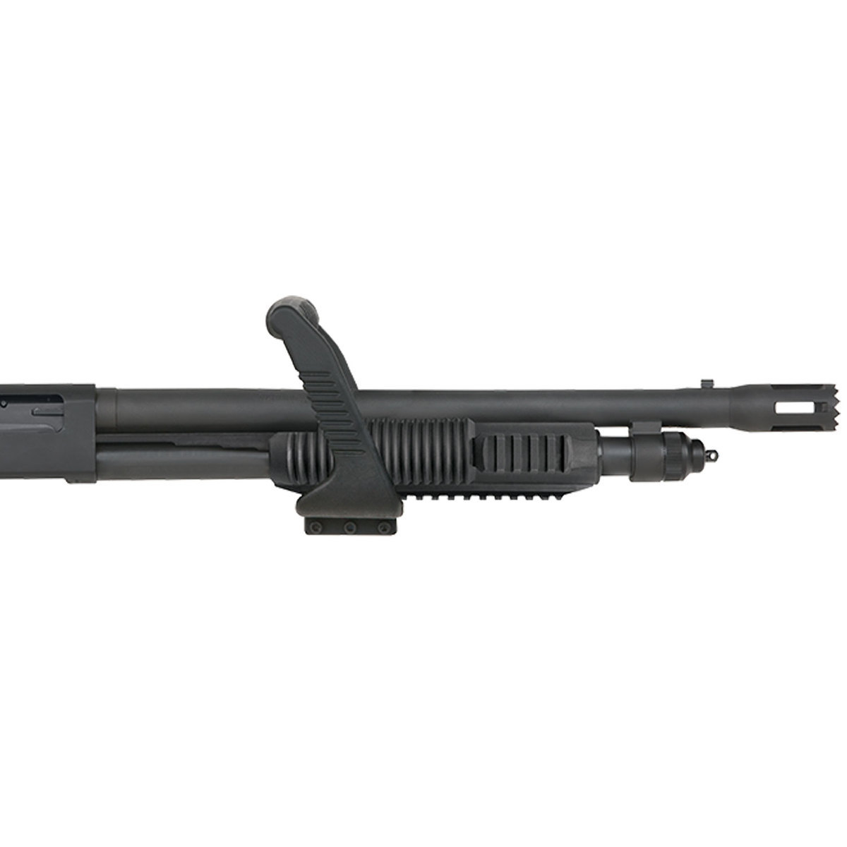 Mossberg 590 Chainsaw Handle 12 Gauge 3in Black Pump Action Shotgun - 18.5in - Black Mossberg 590 Chainsaw Handle 12 Gauge 3in Black Pump Action Shotgun - 18.5in - Black