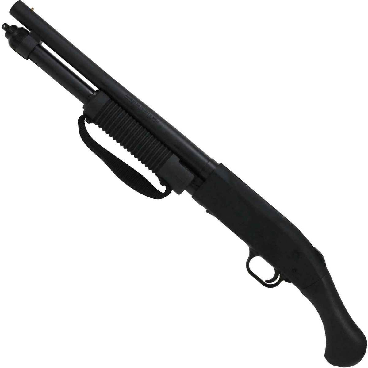 Mossberg 590 Shockwave Blued 20ga 3in Pump Action Firearm - 14.375in - Black Mossberg 590 Shockwave Blued 20ga 3in Pump Action Firearm - 14.375in - Black