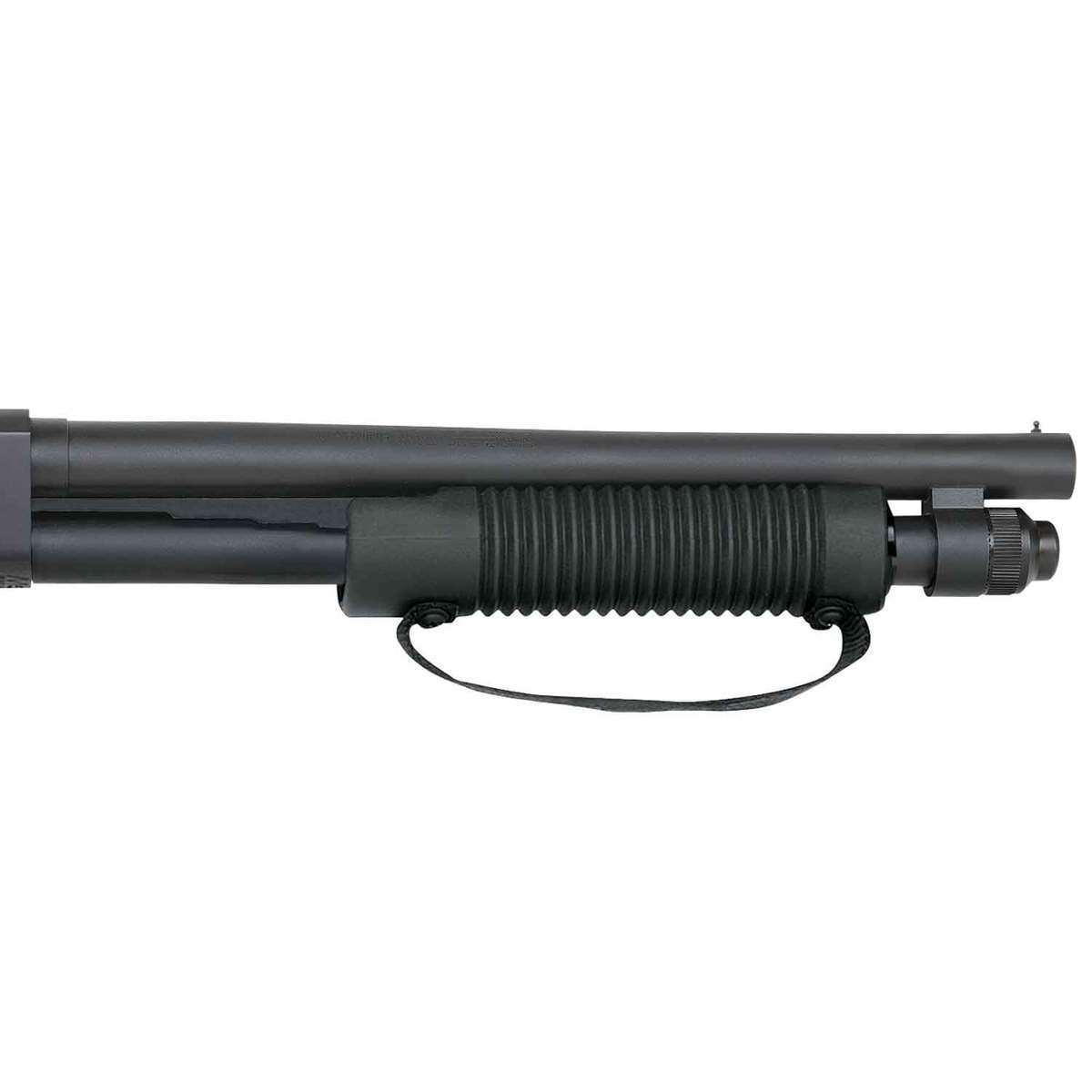 Mossberg 590 Shockwave Blued 20ga 3in Pump Action Firearm - 14.375in - Black Mossberg 590 Shockwave Blued 20ga 3in Pump Action Firearm - 14.375in - Black