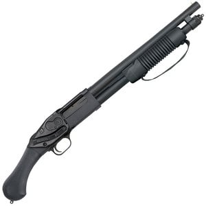 Mossberg 590 Shockwave Laser 20 Gauge 3in Saddle Black Pump Action Firearm  1438in