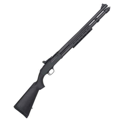 Mossberg 590 Tactical Matte Blued 12 Gauge 3in Pump Action Shotgun - 20in - Black image