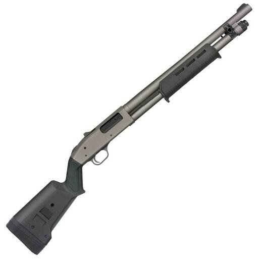 Mossberg 590A1 12 Gauge 3in Tungsten Cerakote Pump-Action Shotgun – 18.5in – Gray