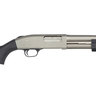 Mossberg 590A1 M-LOK Marinecote/Black 12 Gauge 3in Pump Action Shotgun - 18.5in - Black/Silver