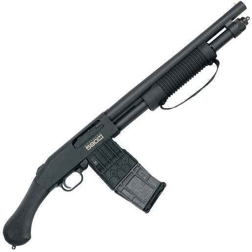 Mossberg 590M Shockwave Mag-Fed Black 12 Gauge 2.75in Pump Firearm - 15in image
