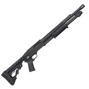 Mossberg 590R StandOff 12 Gauge 3in Black Pump Shotgun  185in