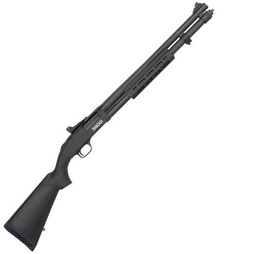 Mossberg 590S Black Anodized 12 Gauge 3in Pump Shotgun - 20in - Black image