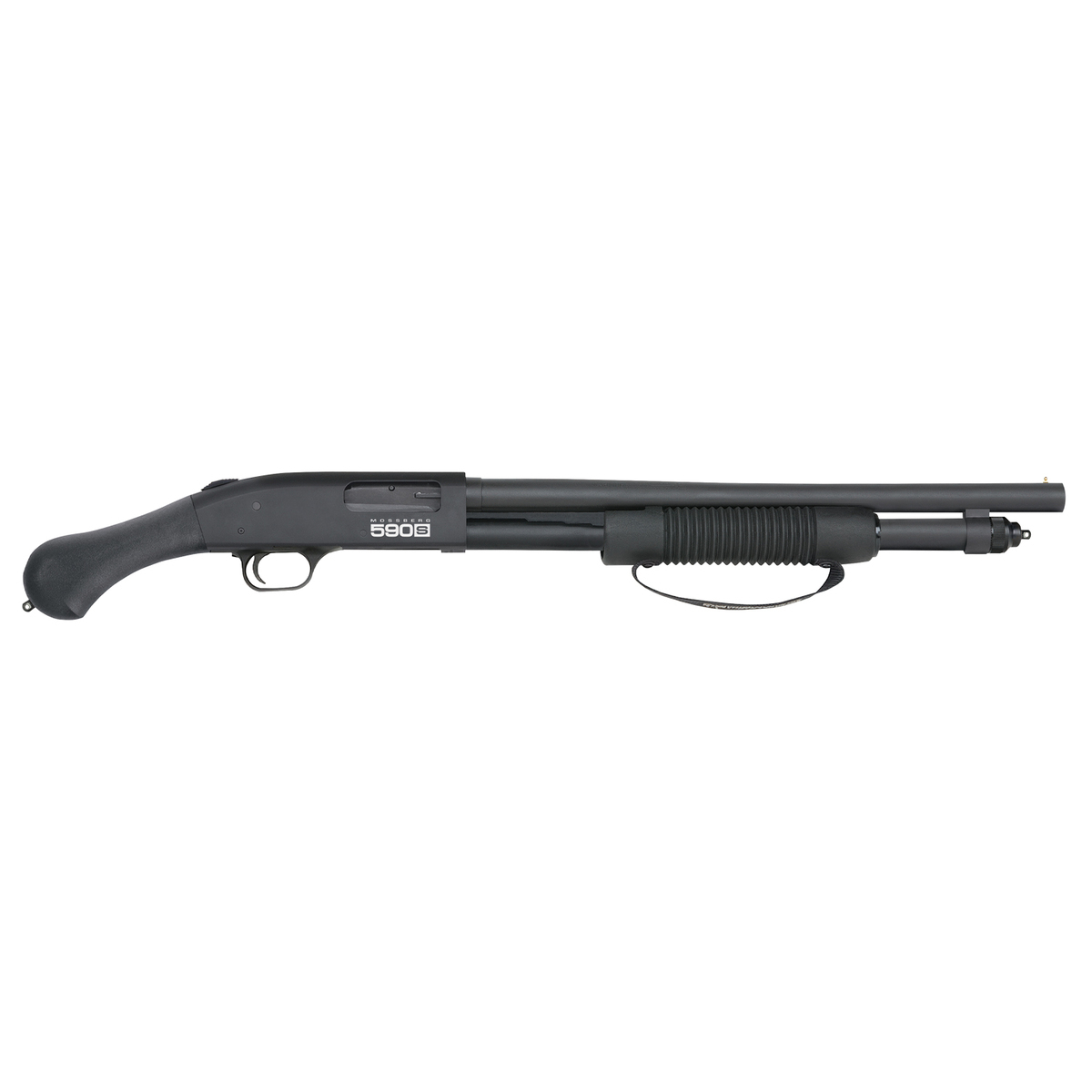Mossberg 590S Shockwave Black 12 Gauge 3in Pump Action Shotgun - 18.5in - Black Mossberg 590S Shockwave Black 12 Gauge 3in Pump Action Shotgun - 18.5in - Black