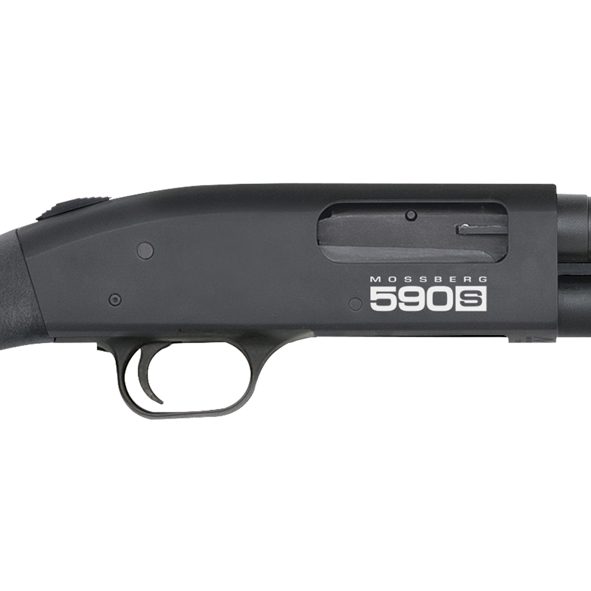 Mossberg 590S Shockwave Black 12 Gauge 3in Pump Action Shotgun - 18.5in - Black Mossberg 590S Shockwave Black 12 Gauge 3in Pump Action Shotgun - 18.5in - Black