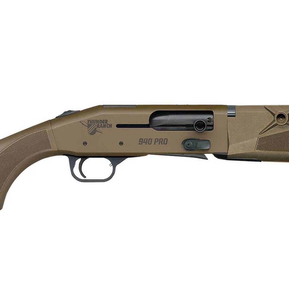 Mossberg 940 Pro Tactical Thunder Ranch 12 Gauge 3in Patriot Brown Cerakote Semi Automatic Shotgun - 18.5in - Brown Mossberg 940 Pro Tactical Thunder Ranch 12 Gauge 3in Patriot Brown Cerakote Semi Automatic Shotgun - 18.5in - Brown