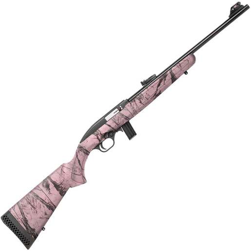 Mossberg International 702 Plinkster Black/Pink Semi Automatic Rifle - 22 Long Rifle image
