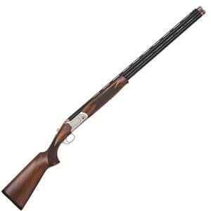 Mossberg International Gold Reserve 20 Gauge 3in Polished Silver with Scroll  Inlay Over Under Shotgun  30in