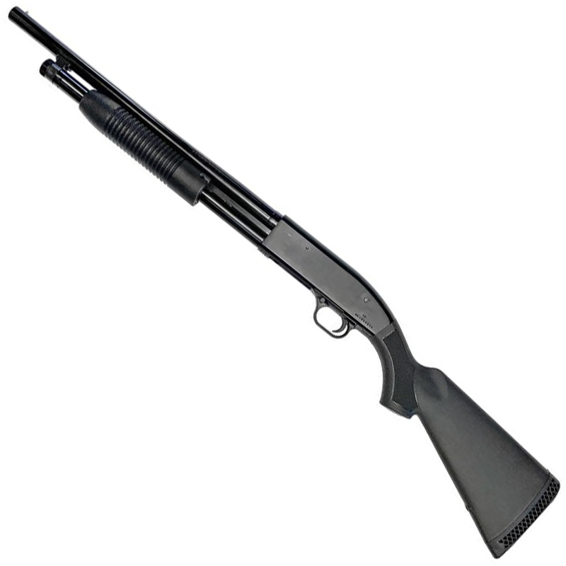 Mossberg Maverick 88 Security Black 12 Gauge 3in Pump Shotgun - 18.5in - Black Mossberg Maverick 88 Security Black 12 Gauge 3in Pump Shotgun - 18.5in - Black