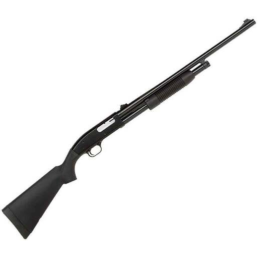 Mossberg Maverick 88 Slug 12 Gauge 3in Blued Pump Shotgun – 24in – Black