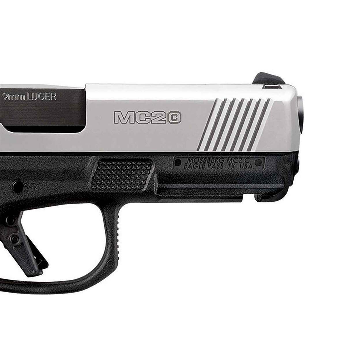Mossberg MC-2c 9mm Luger 3.9in Matte Stainless Pistol - 15+Rounds ...