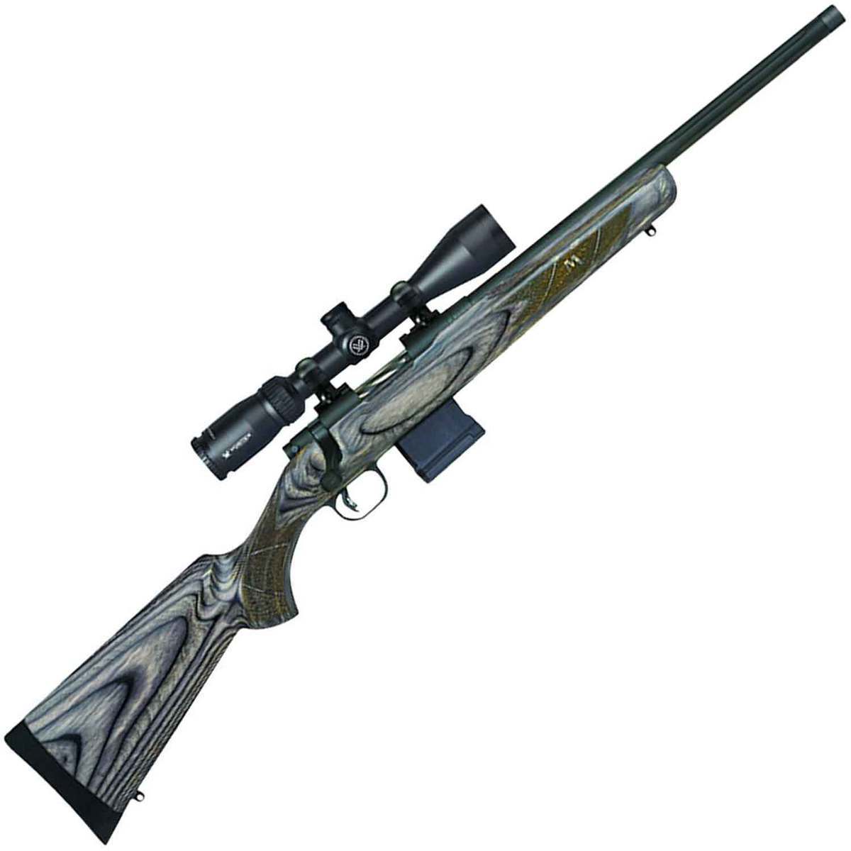 Mossberg MVP Predator Vortex Scoped Combo Blued Bolt Action Rifle - 5.56mm NATO - Gray Mossberg MVP Predator Vortex Scoped Combo Blued Bolt Action Rifle - 5.56mm NATO - Gray