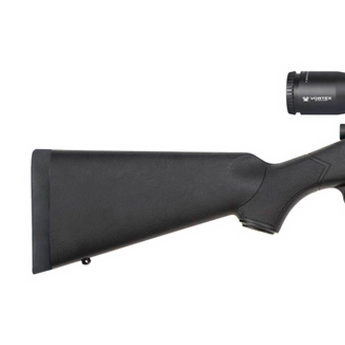 Mossberg Patriot 350 Legend Matte Blue with Vortex Crossfire II - 3-9x40mm Scope Bolt Action Rifle - 22in Mossberg Patriot 350 Legend Matte Blue with Vortex Crossfire II - 3-9x40mm Scope Bolt Action Rifle - 22in