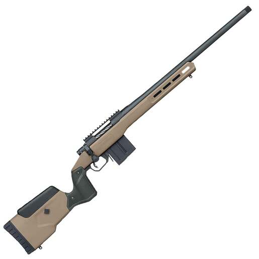 Mossberg Patriot Blued Bolt Action Rifle - 308 Winchester - 24in - Brown image