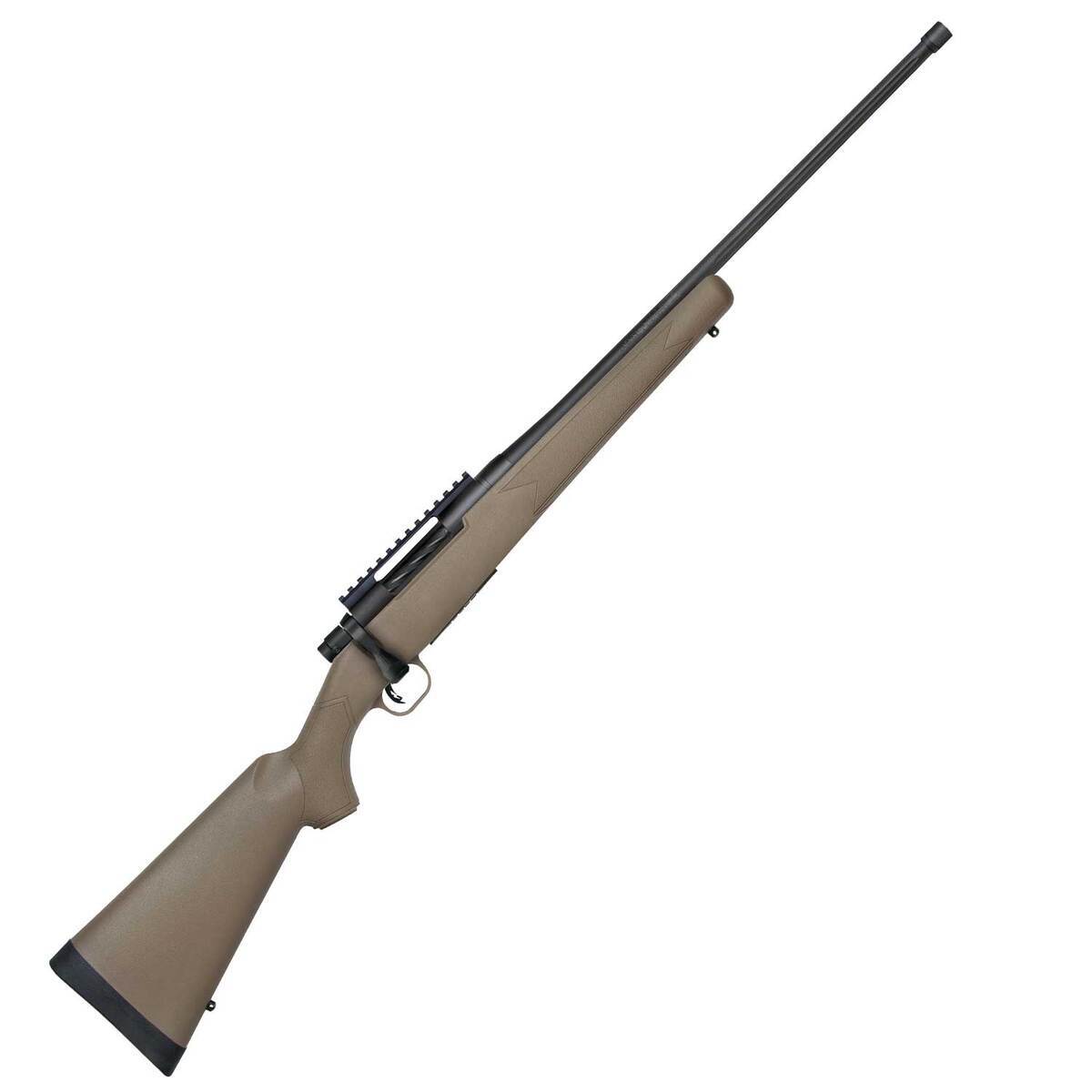 Mossberg Patriot Predator 308 Winchester Matte Blued/Flat Dark Earth Bolt Action Rifle - 22in - Tan Mossberg Patriot Predator 308 Winchester Matte Blued/Flat Dark Earth Bolt Action Rifle - 22in - Tan