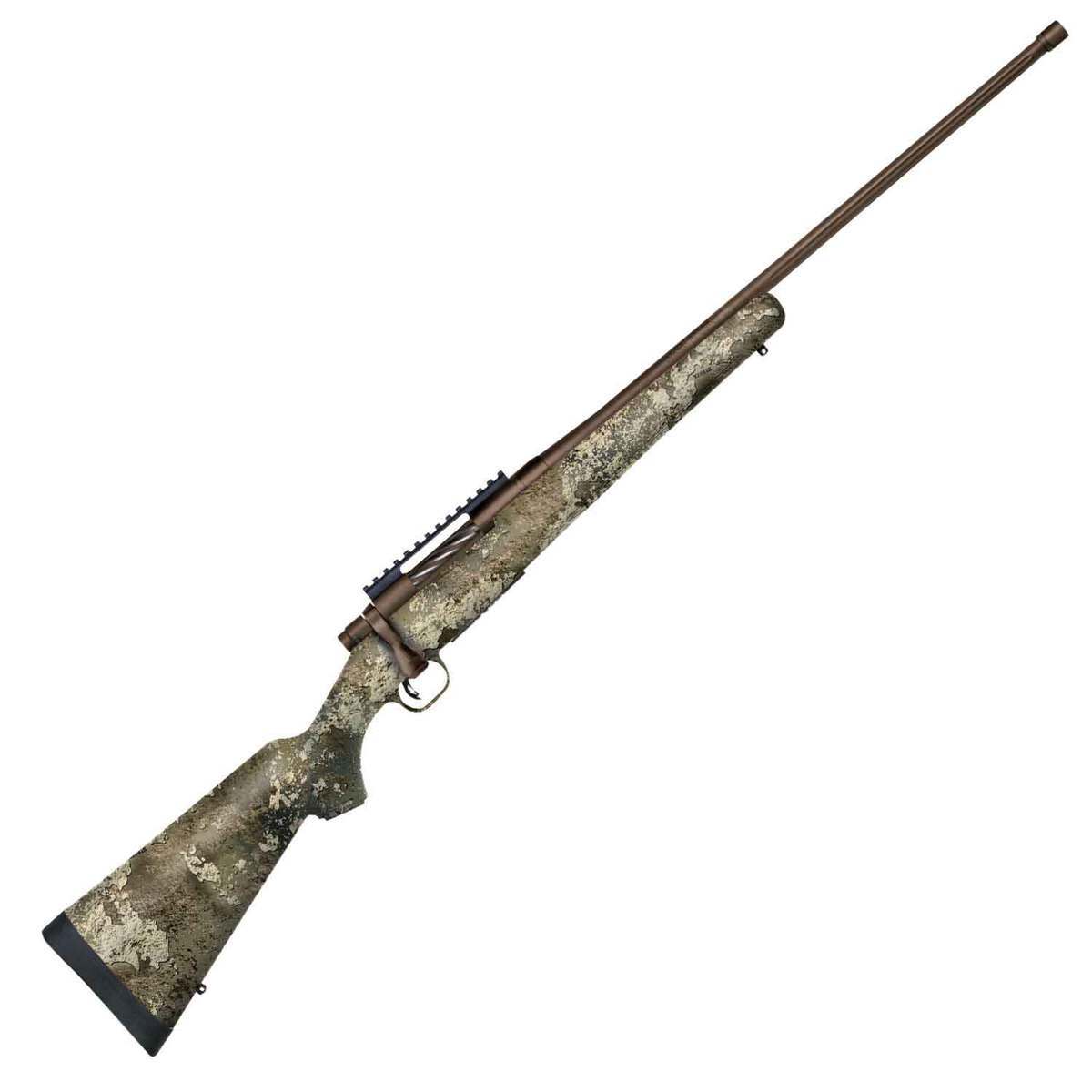 Mossberg Patriot Predator 6.5 PRC Brown/Camo Bolt Action Rifle - Strata Camouflage Mossberg Patriot Predator 6.5 PRC Brown/Camo Bolt Action Rifle - Strata Camouflage