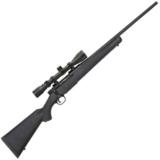Mossberg Patriot Synthetic Scoped Combo Blued Bolt Action Rifle - 243 Winchester - Black image