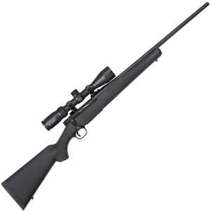 Mossberg Patriot Synthetic With Vortex Crossfire II Scope Blued Bolt Action Rifle -