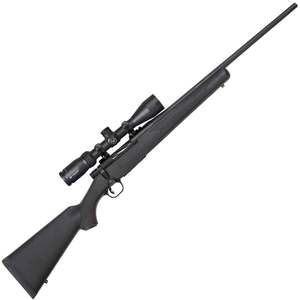 Mossberg Patriot Synthetic With Vortex Crossfire II Scope Blued Bolt Action Rifle - 22-250 Remington