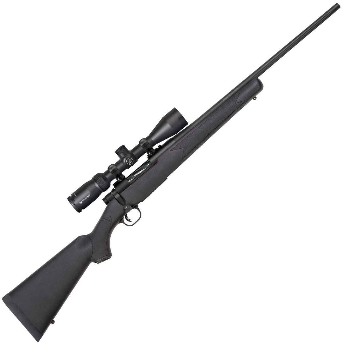 Mossberg Patriot 7mm-08 Remington Synthetic With Vortex Crossfire II Scope Blued Bolt Action Rifle Mossberg Patriot 7mm-08 Remington Synthetic With Vortex Crossfire II Scope Blued Bolt Action Rifle