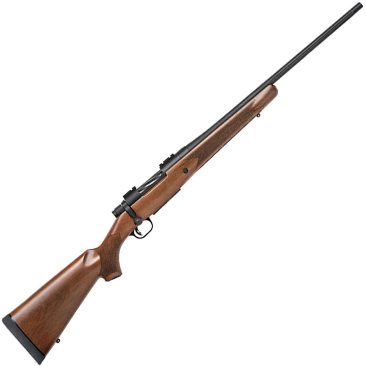 Mossberg Patriot 243 Winchester Walnut/Blued Bolt Action Rifle - 22in Mossberg Patriot 243 Winchester Walnut/Blued Bolt Action Rifle - 22in
