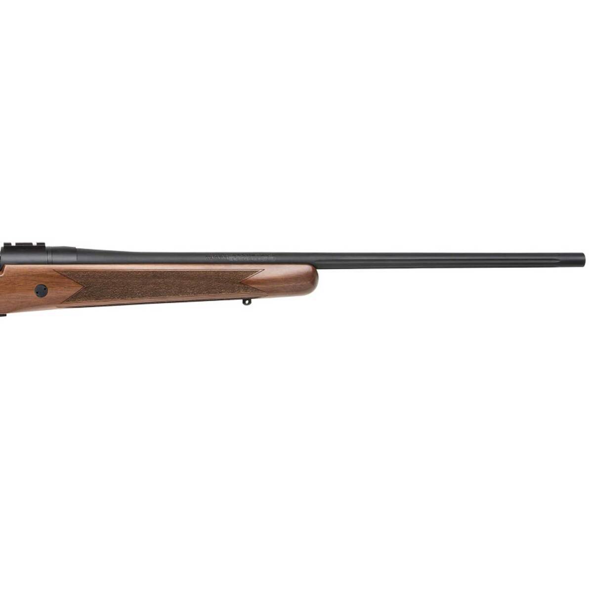 Mossberg Patriot 350 Legend Walnut Matte Blued Bolt Action Rifle - 22in - Brown Mossberg Patriot 350 Legend Walnut Matte Blued Bolt Action Rifle - 22in - Brown