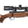 Mossberg Patriot Walnut Vortex Scope Blued Bolt Action Rifle - 338 Winchester Magnum - Black/Wood