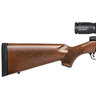 Mossberg Patriot Walnut Vortex Scope Blued Bolt Action Rifle - 338 Winchester Magnum - Black/Wood