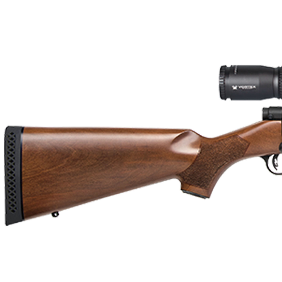 Mossberg Patriot Walnut Vortex Scope Blued Bolt Action Rifle - 7mm Remington Magnum - Black/Wood Mossberg Patriot Walnut Vortex Scope Blued Bolt Action Rifle - 7mm Remington Magnum - Black/Wood