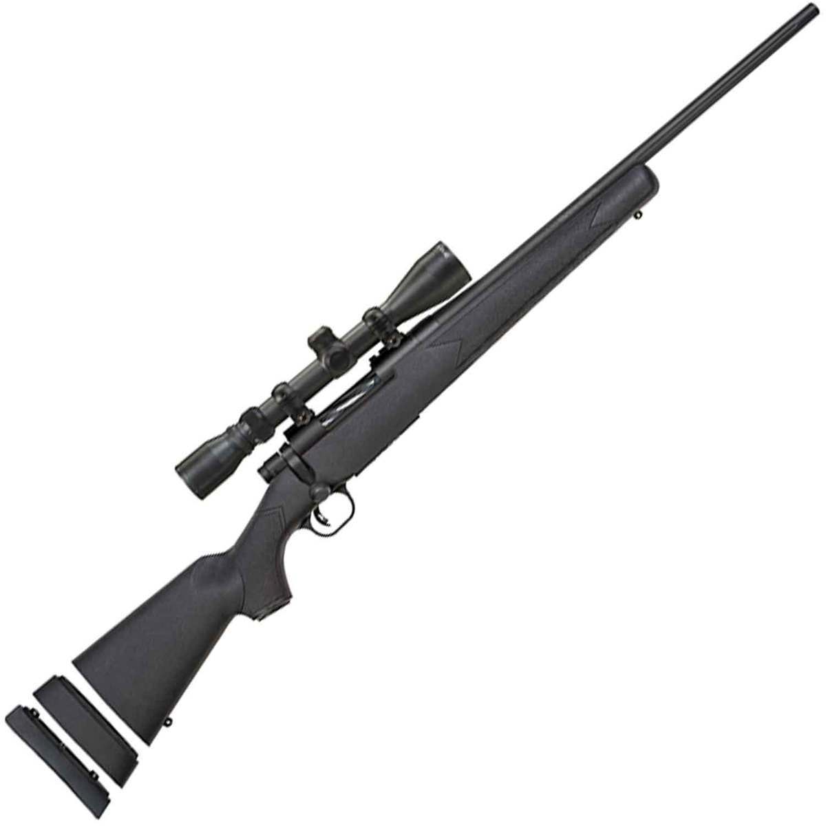 Mossberg Patriot Compact Super Bantam Scoped Combo 243 Winchester Matte Blued Bolt Action Rifle - 20in Mossberg Patriot Compact Super Bantam Scoped Combo 243 Winchester Matte Blued Bolt Action Rifle - 20in