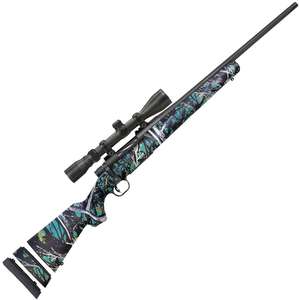 Mossberg Patriot Compact Super Bantam With Variable Scope Blued/Muddy Girl Serenity Bolt Action Rifle - 308 Winchester
