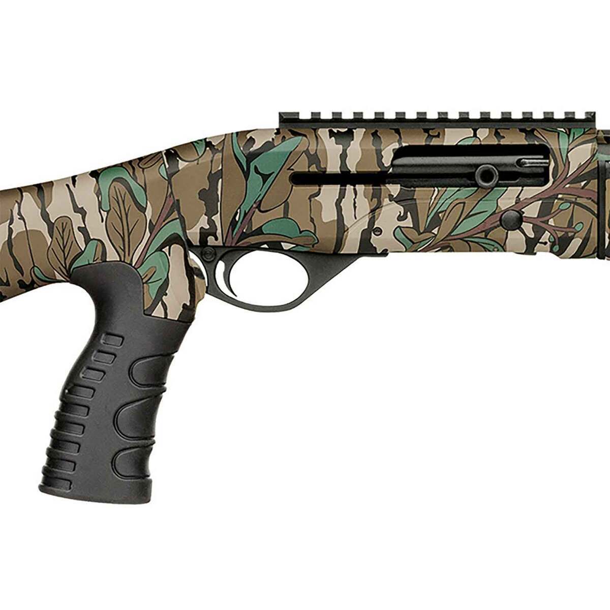 Mossberg SA-28 Tactical Turkey Mossy Oak Greenleaf 28 Gauge 2-3/4in Semi Automatic Shotgun - 22in - Camo Mossberg SA-28 Tactical Turkey Mossy Oak Greenleaf 28 Gauge 2-3/4in Semi Automatic Shotgun - 22in - Camo