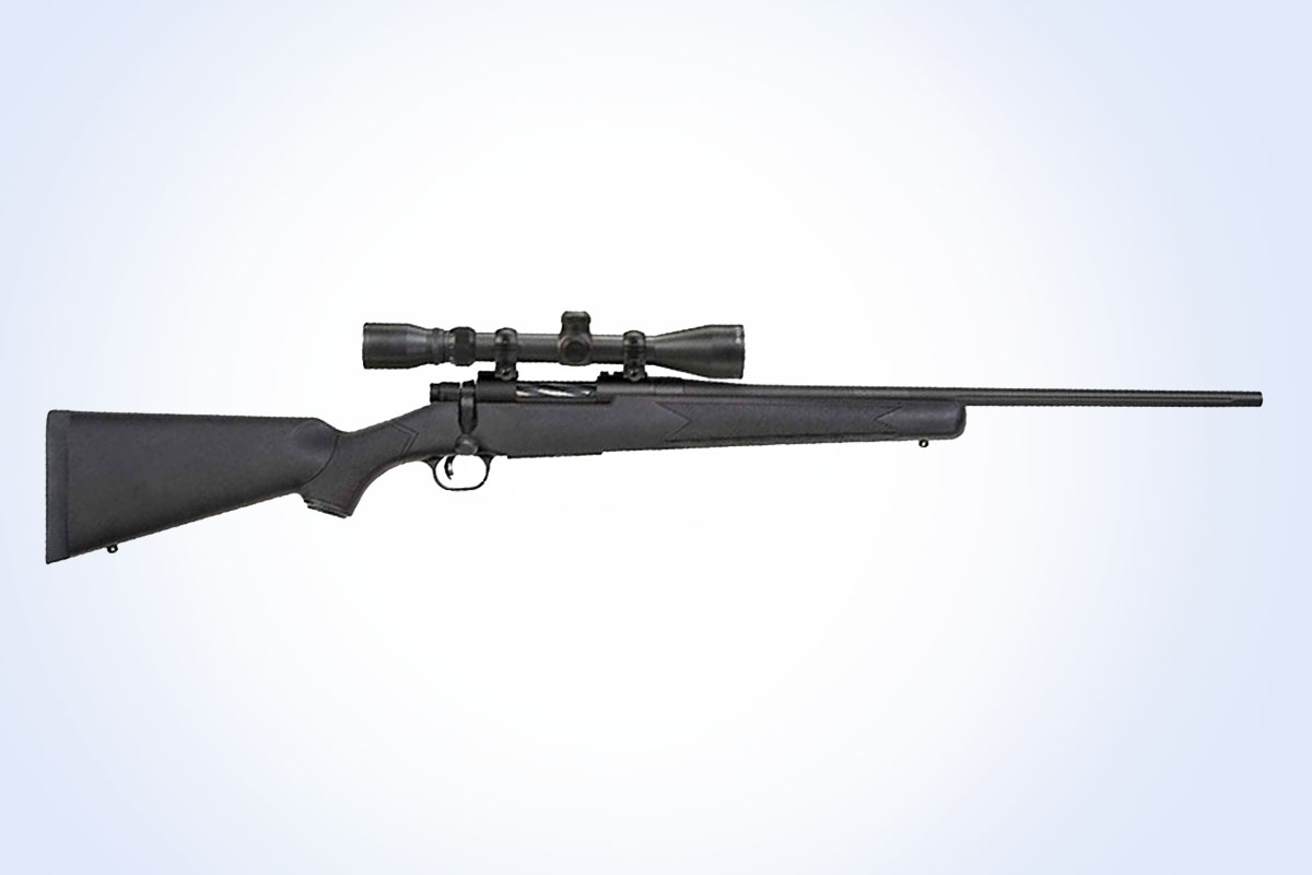 Mossberg Patriot Synthetic Scoped Combo Blued Bolt Action Rifle - 243 Winchester