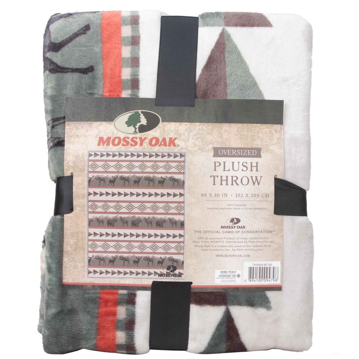 Mossy Oak 60in x 80in Throw Blanket Mossy Oak 60in x 80in Throw Blanket