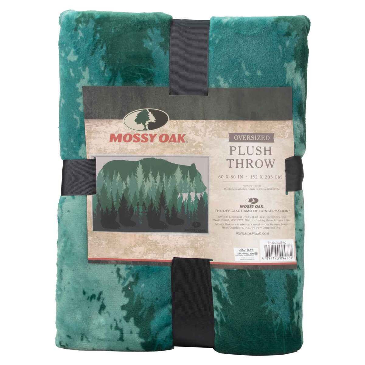 Mossy Oak 60in x 80in Throw Blanket Mossy Oak 60in x 80in Throw Blanket