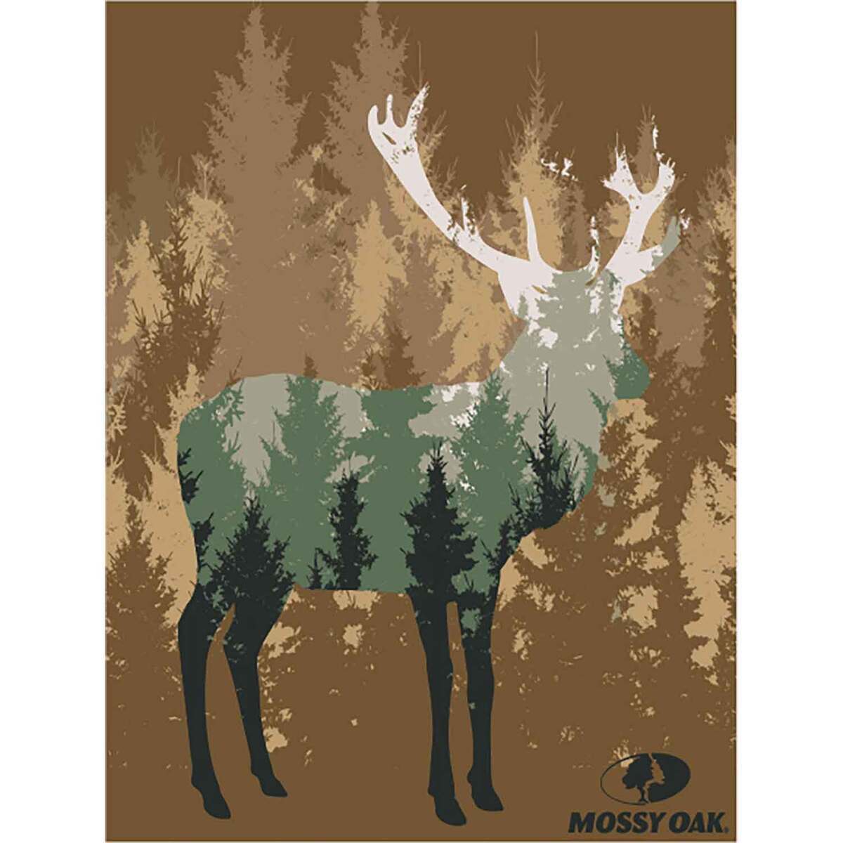 Mossy Oak 60in x 80in Throw Blanket Mossy Oak 60in x 80in Throw Blanket