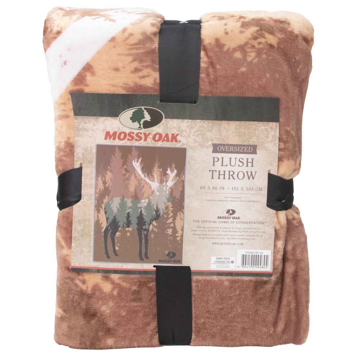 Mossy Oak 60in x 80in Throw Blanket Mossy Oak 60in x 80in Throw Blanket