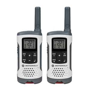 Motorola Talkabout T260 Rechargeable Two-Way Radios - White