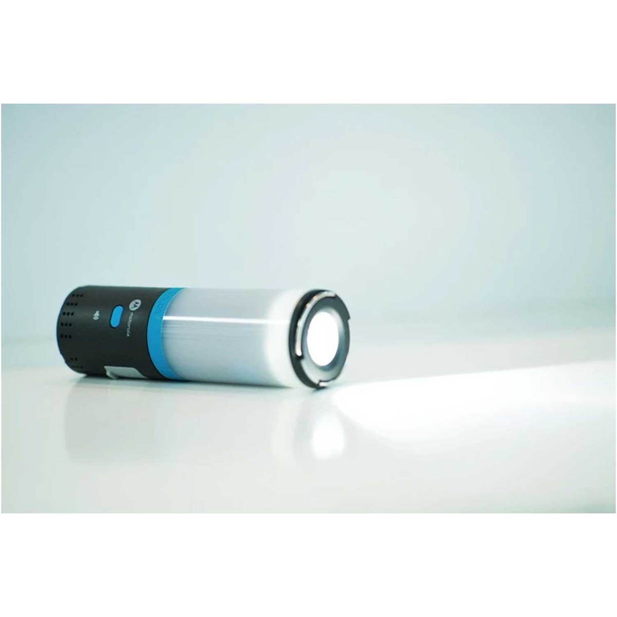 Motorola Water Resistant Outdoor 180-Lumen Rechargeable LED Flashlight + LUMO Lantern Combo with Bluetooth Speaker - Black Motorola Water Resistant Outdoor 180-Lumen Rechargeable LED Flashlight + LUMO Lantern Combo with Bluetooth Speaker - Black