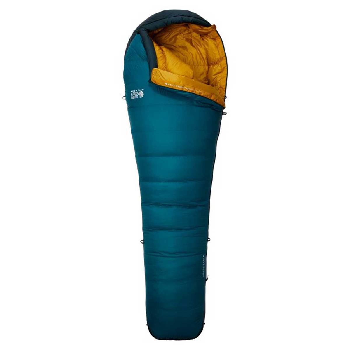 Mountain Hardwear Bishop Pass 0 Degree Mummy Sleeping Bag - Dive Mountain Hardwear Bishop Pass 0 Degree Mummy Sleeping Bag - Dive