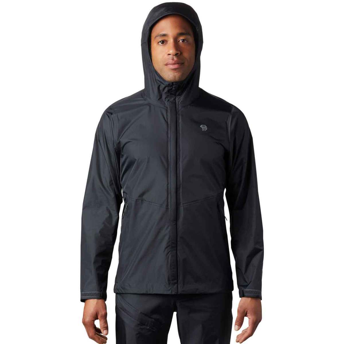 Mountain Hardwear Men's Acadia Waterproof Packable Rain Jacket Mountain Hardwear Men's Acadia Waterproof Packable Rain Jacket