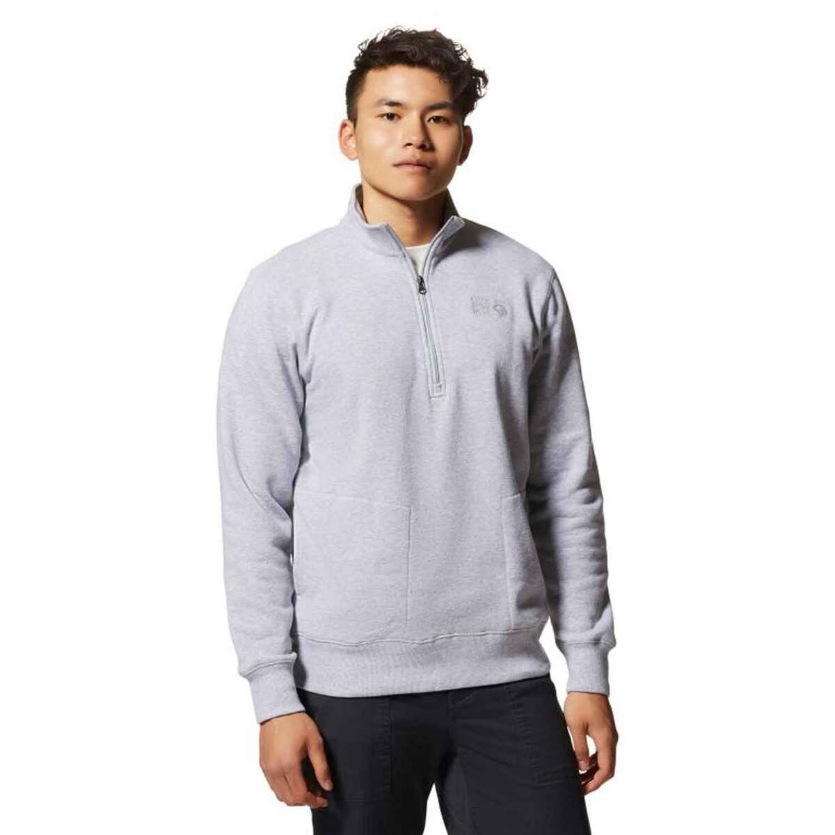 Mountain Hardwear Men's Logo Quarter Zip Sweatshirt Mountain Hardwear Men's Logo Quarter Zip Sweatshirt