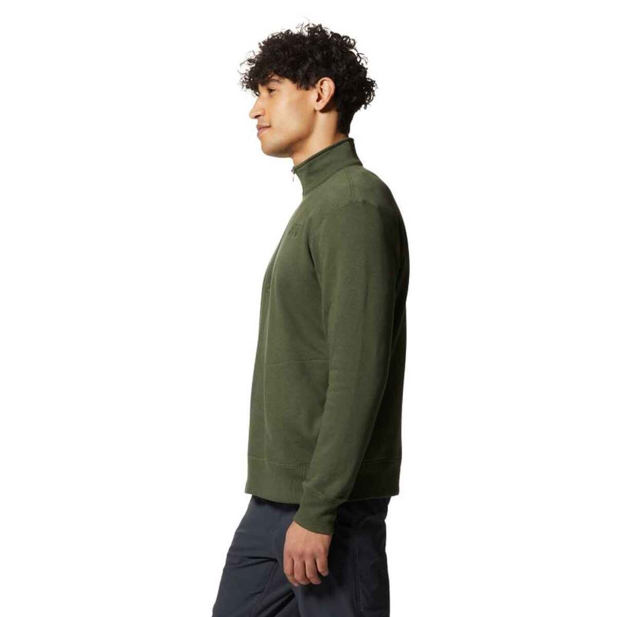 Mountain Hardwear Men's Logo Quarter Zip Sweatshirt Mountain Hardwear Men's Logo Quarter Zip Sweatshirt